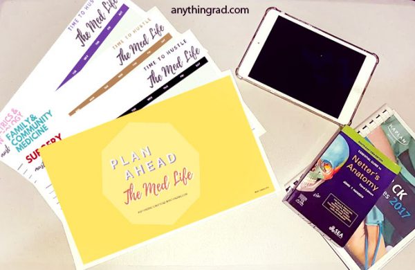 Printable Planners for Medical Students and More!