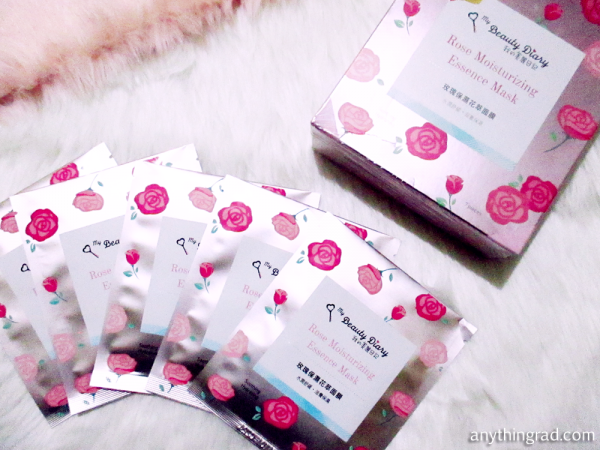 Beauty Diary Rose Moisturizing Essence Mask REVIEW