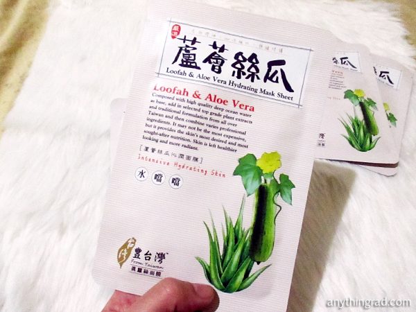 LOVEMORE Loofah and Aloe Vera Hydrating Mask Sheet REVIEW